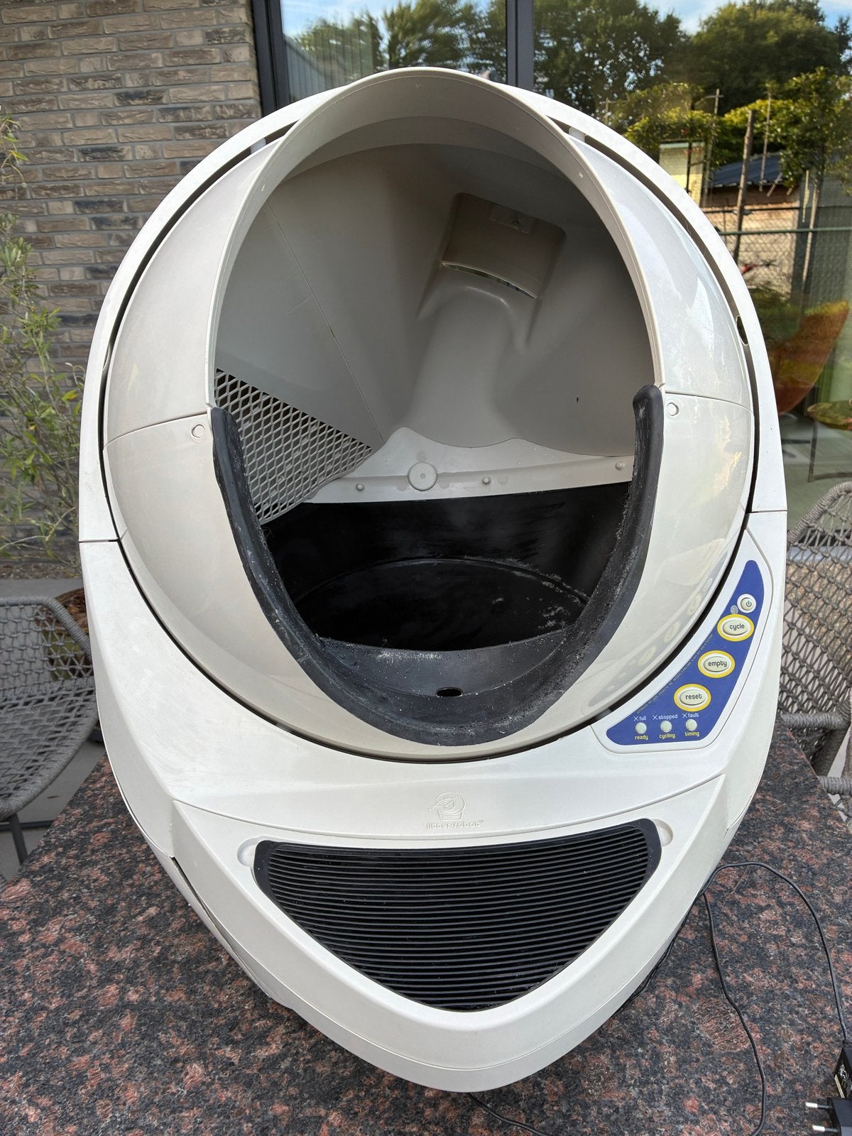 Te koop nette gebruikte robot litter 3, Ophalen, Zelfreinigend, Gebruikt, Open