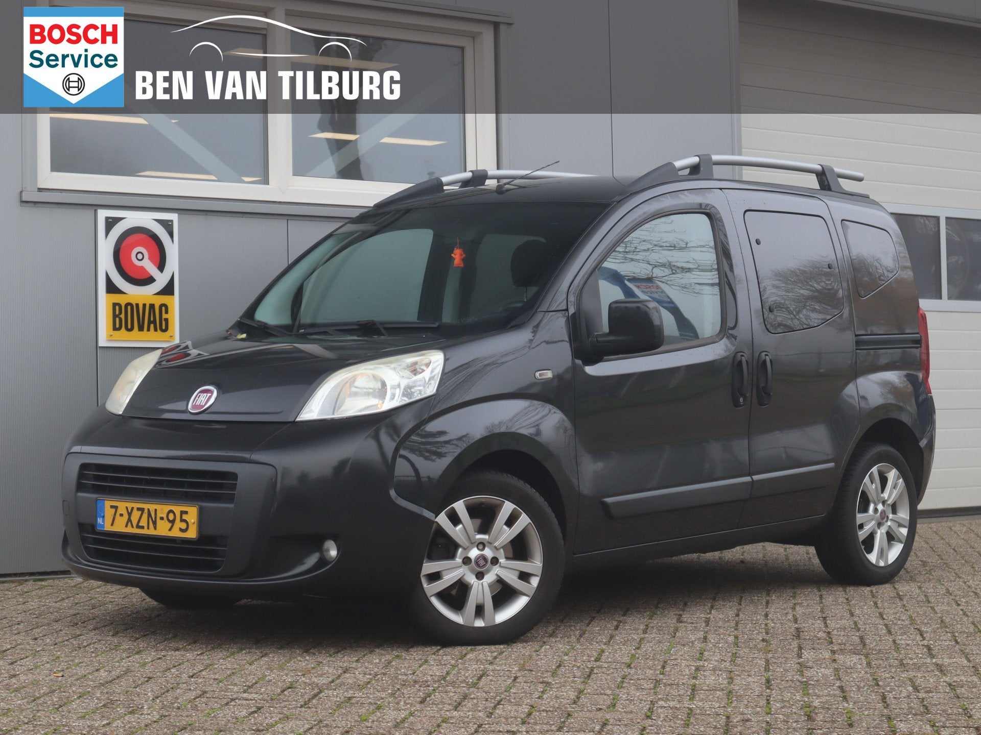 Fiat Qubo 1.3 M-Jet Easy / Cruise / Airco / 5 Persoons, Auto's, Voorwielaandrijving, Euro 5, Stof, Gebruikt