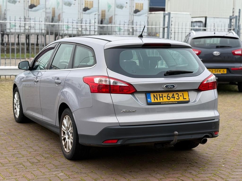 Ford Focus Wagon 2.0 TDCI Titanium, Auto's, Ford, Euro 5, Stof, Gebruikt, Zwart