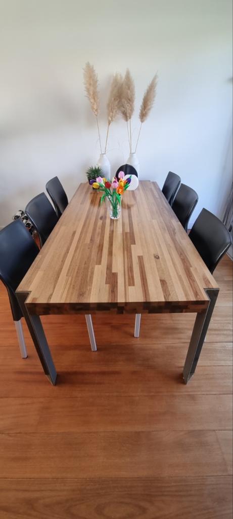 Linteloo – Uluwatu eettafel (Henk Vos), Ophalen, Rechthoekig, 200 cm of meer, 50 tot 100 cm