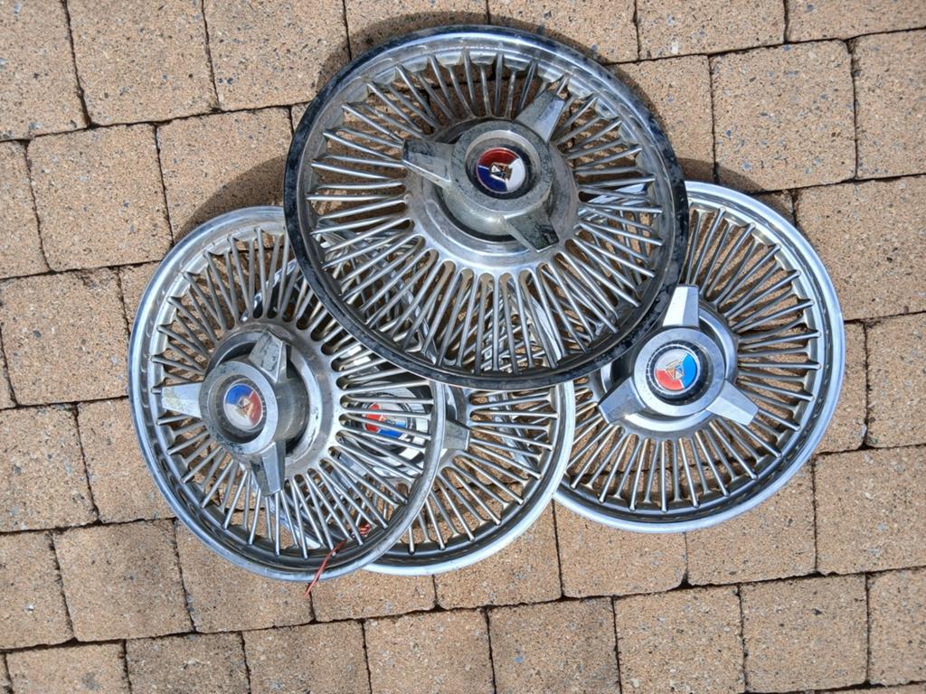 Ford 14" vintage wieldoppen origineel jaren '60, Ophalen of Verzenden, Gebruikt