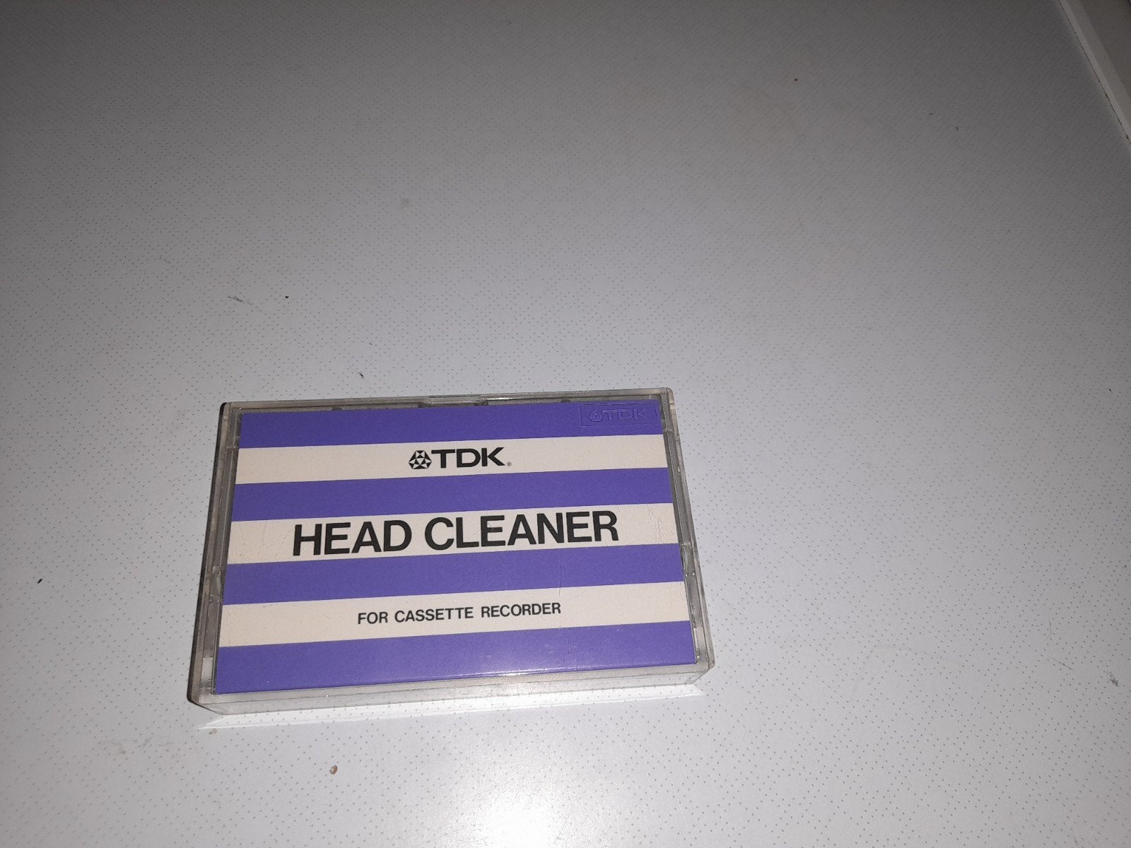 TDK Head Cleaner HC-1 Cassette Head Cleaner (Dry Cleaner), Cd's en Dvd's, Ophalen of Verzenden, Gebruikt, Toebehoren
