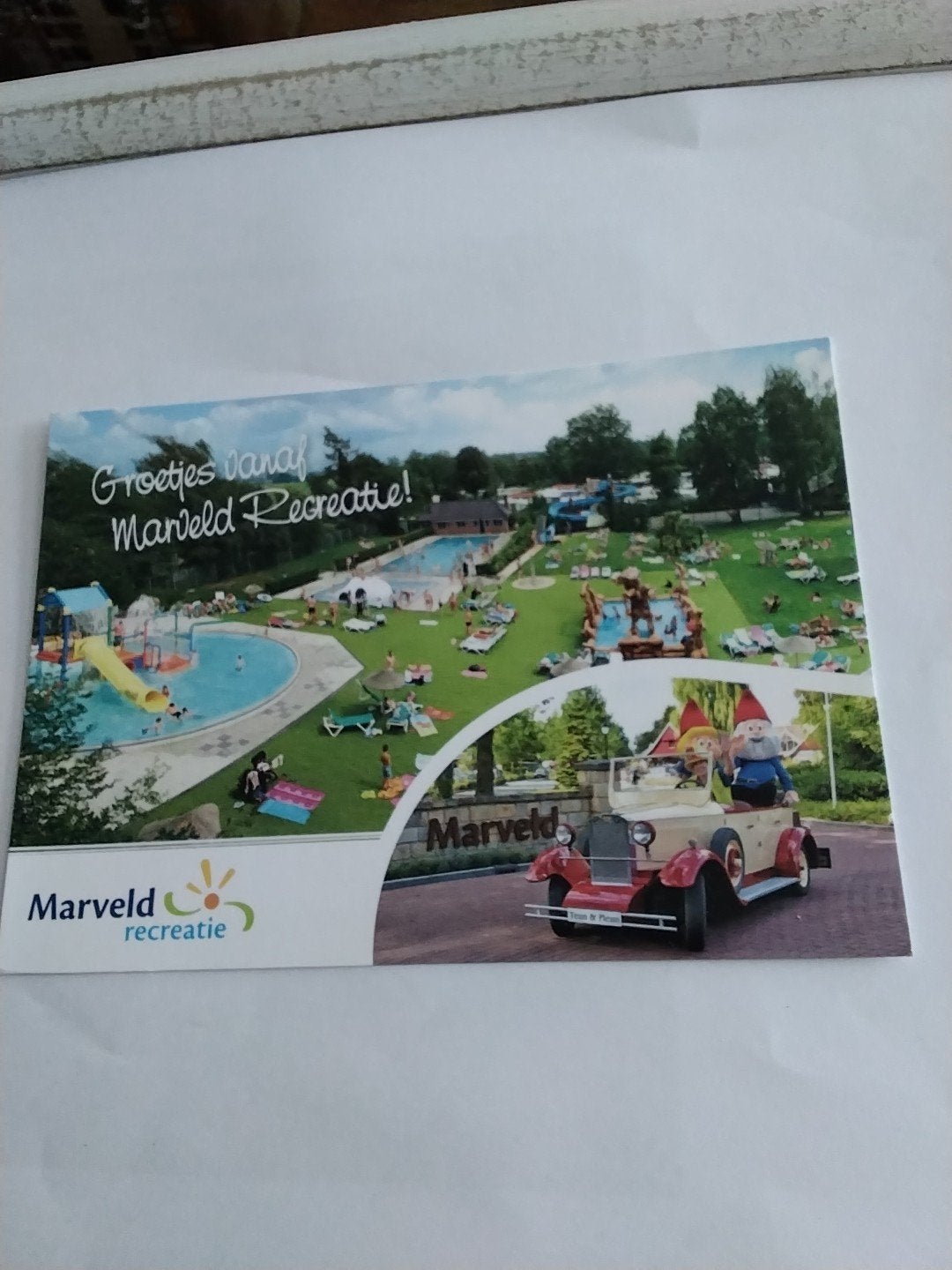 Ansichtkaart Marveld Recreatie Gelopen, Ophalen of Verzenden, 1980 tot heden, Gelopen, Gelderland