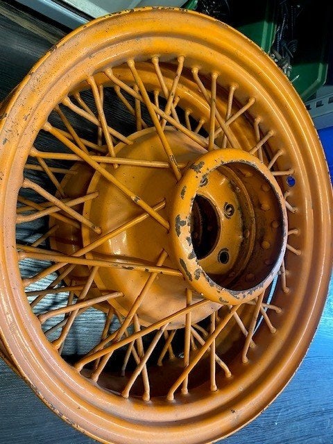 A Ford wielen oldtimer, Auto's, Bedrijf, Te koop