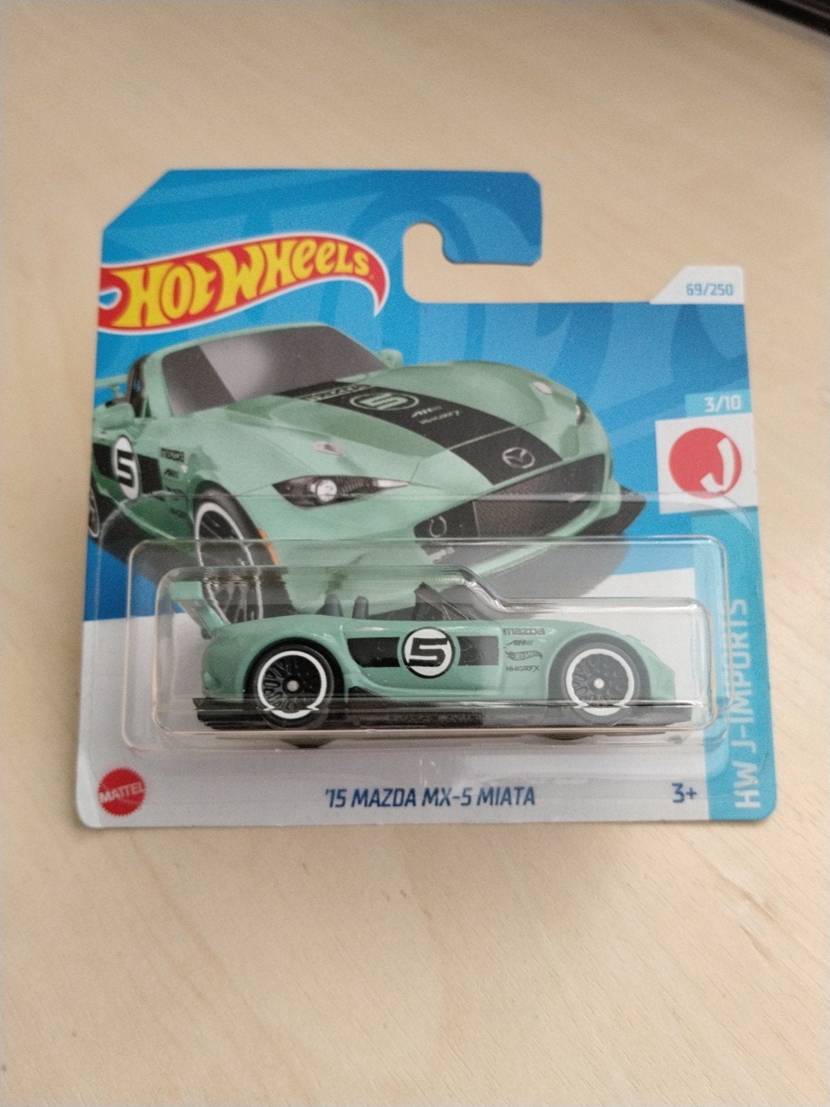 Hotwheels '15 Mazda mx-5 Miata hot wheels, Ophalen of Verzenden, Nieuw, Auto