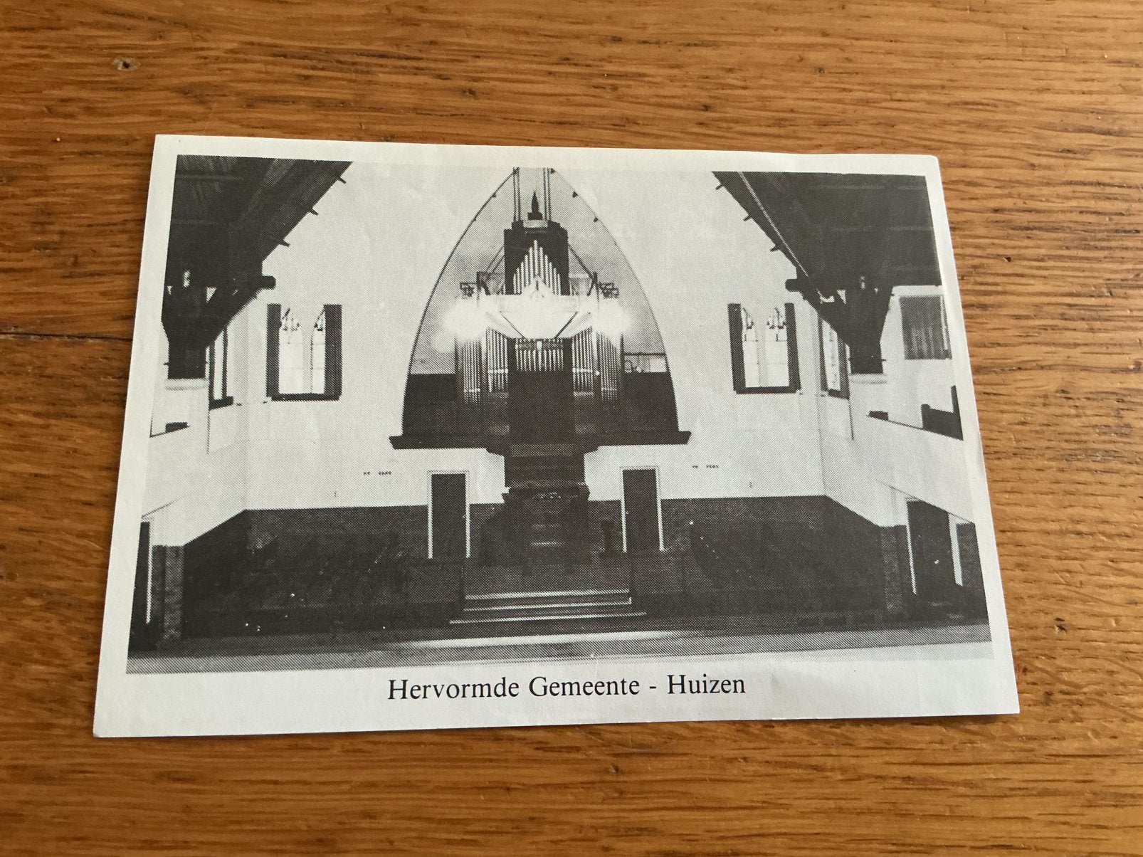 C3651 Huizen kerk, Ophalen of Verzenden, Voor 1940, Zo goed als nieuw