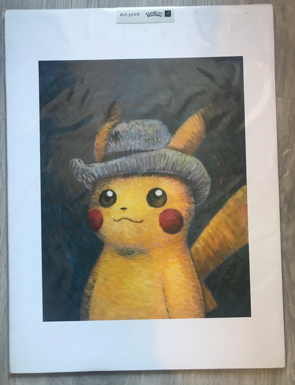 Pikachu Pokemon art print, Ophalen of Verzenden