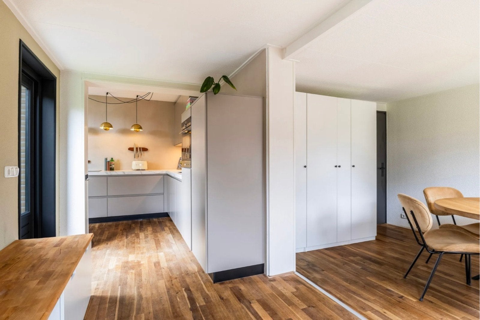 Parketvloer Parket vloer houten vloer, Huis en Inrichting, Bruin, Zo goed als nieuw, 50 tot 75 m², Ophalen