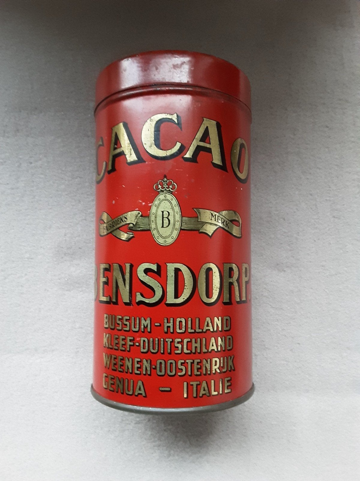 BENSDORP BLIK.  C.A. 1910/1920., Ophalen of Verzenden, Overige