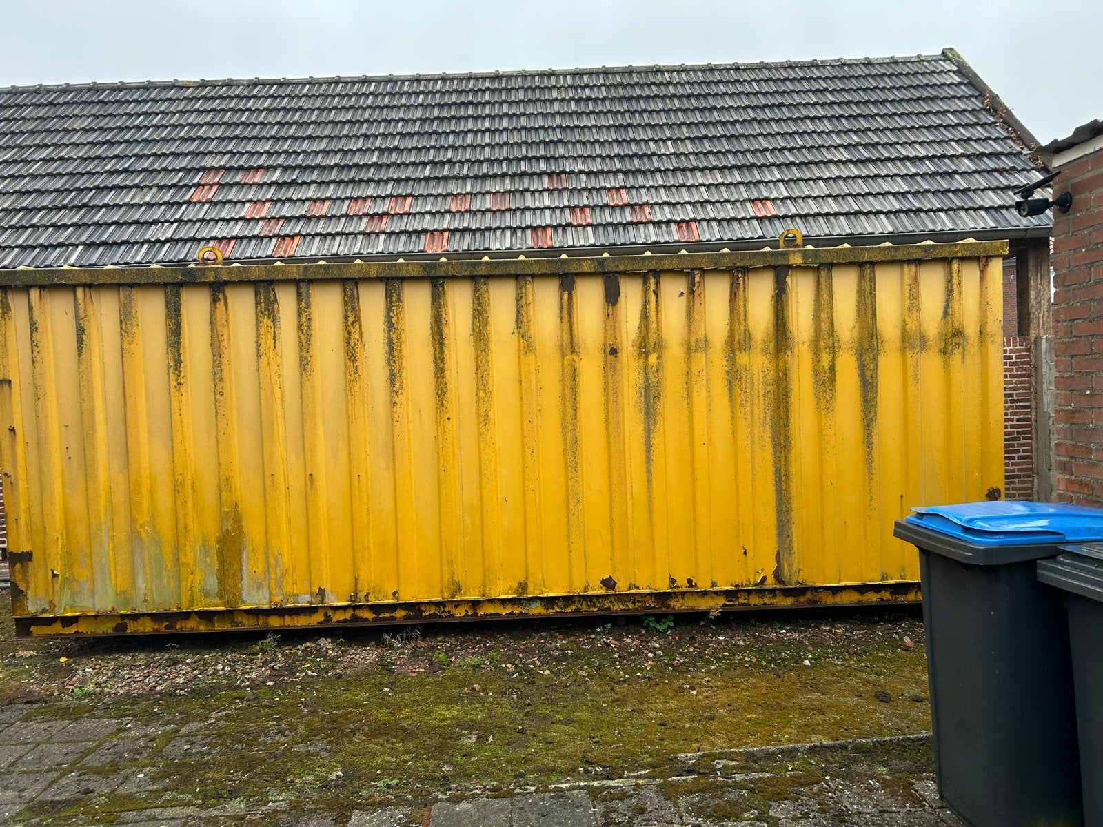 Opslagcontainer L 6,00m x B 2,20m met 2 deuren, Ophalen of Verzenden