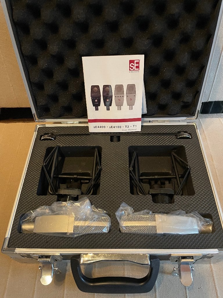 SE ELECTRONICS T1 matched pair, Muziek en Instrumenten, Ophalen of Verzenden, Zo goed als nieuw, Studiomicrofoon