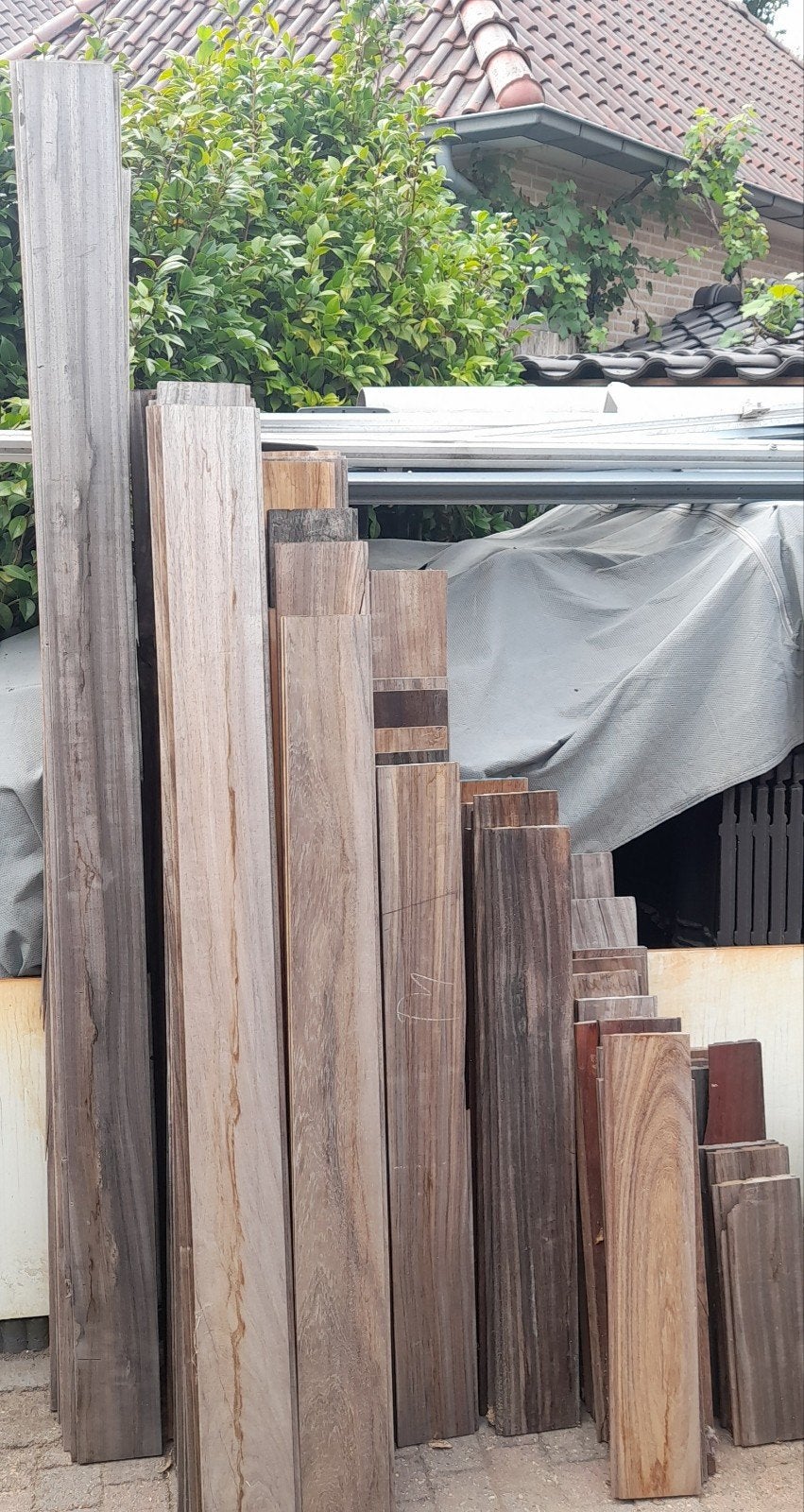 Padoek, Tuin en Terras, Palen, Balken en Planken, Ophalen, Planken