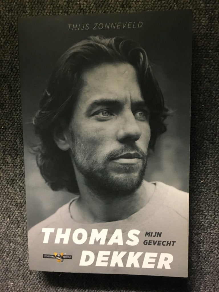 Thomas Dekker, mijn gevecht ; door Thijs Zonneveld, Boeken, Thijs Zonneveld, Lopen en Fietsen, Ophalen of Verzenden, Zo goed als nieuw