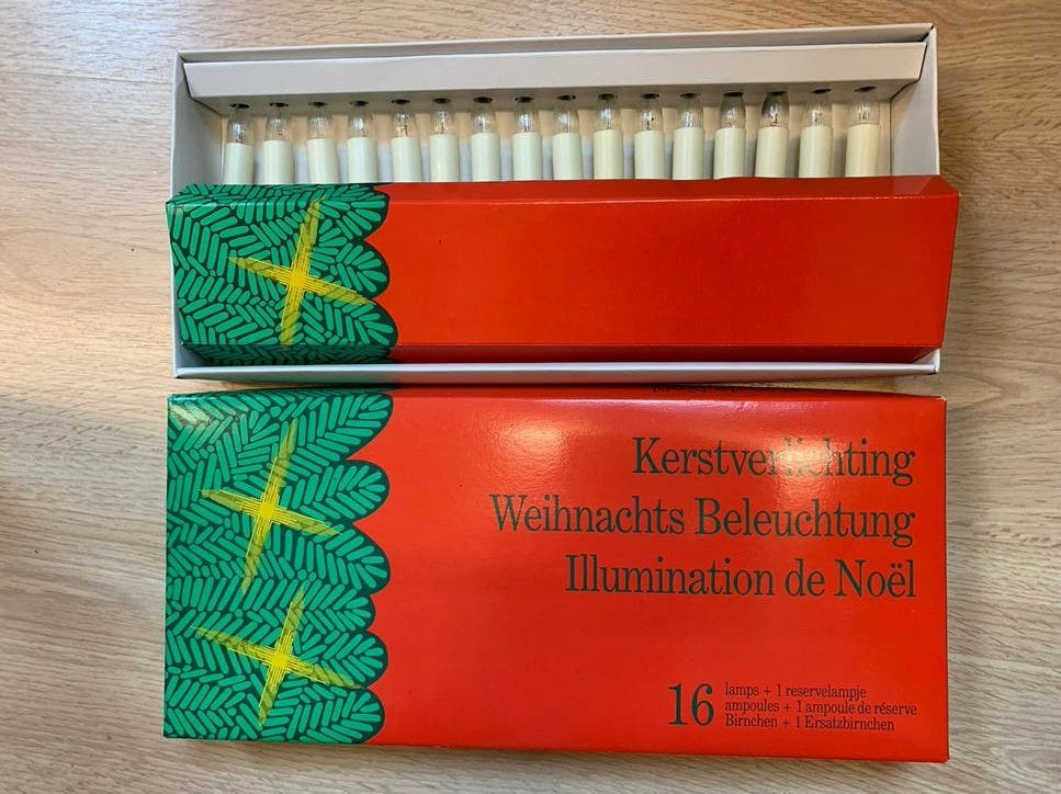 Vintage kerstverlichting, Diversen, Ophalen of Verzenden, Nieuw