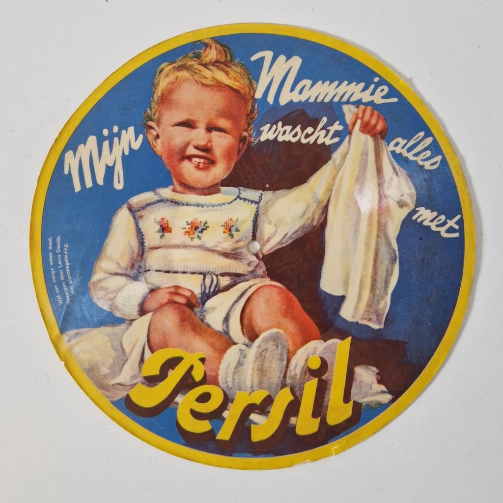 Lp reclame plaat picture disc Persil geen emaille, Ophalen of Verzenden, Huis en Inrichting