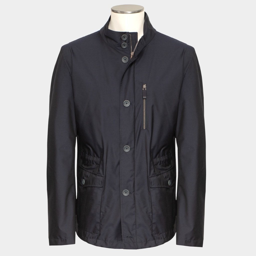 Herno Traveller Jas "Loro Piana" Navy Nieuw Maat 60, Overige kleuren, Nieuw, Overige maten, Ophalen of Verzenden