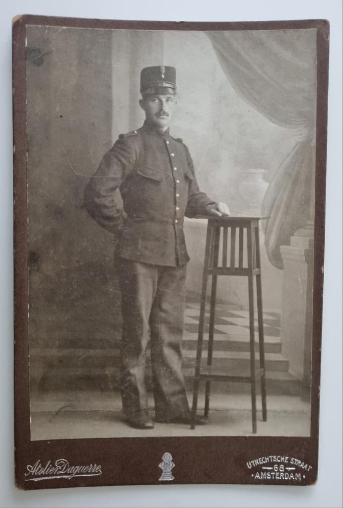 Foto militair mobilisatie 1914-1918 / Interbellum, Ophalen of Verzenden, Landmacht, Nederland, Foto of Poster