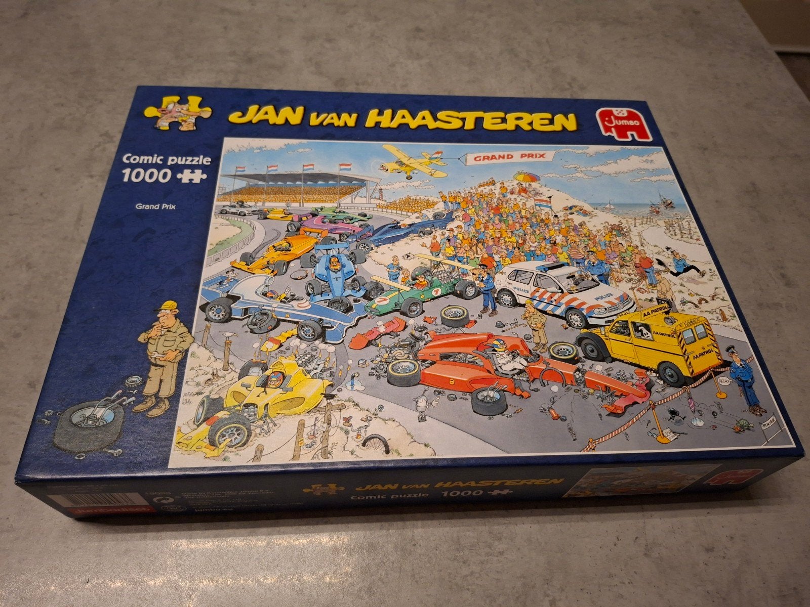 Jan van Haasteren Grand Prix 1000 stukjes legpuzzel, Ophalen, 500 t/m 1500 stukjes, Legpuzzel