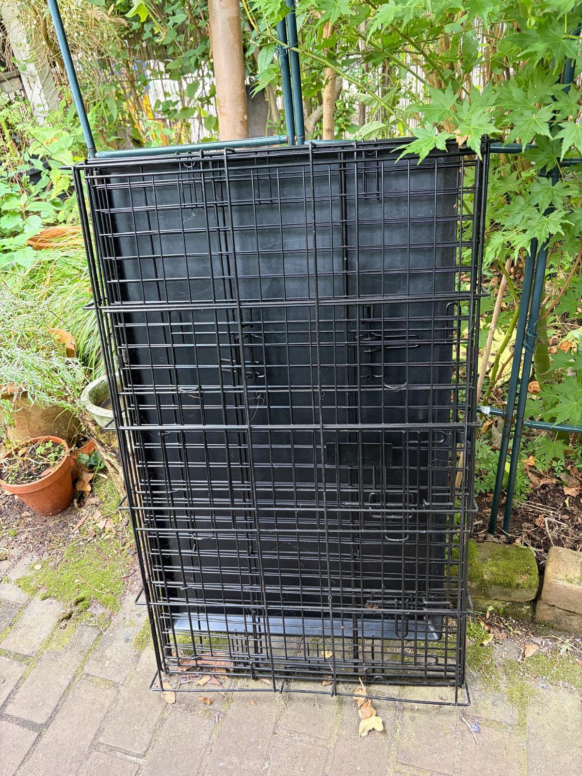 Bench Zwart, Dieren en Toebehoren, Hondenhokken, Ophalen, Zo goed als nieuw, Minder dan 75 cm, Minder dan 65 cm