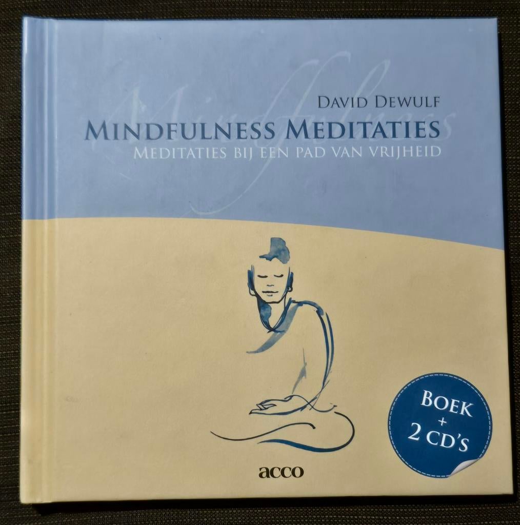 David Dewulf - Mindfulness Meditaties incl 2 cd's, Ophalen of Verzenden, Meditatie of Yoga, Instructieboek