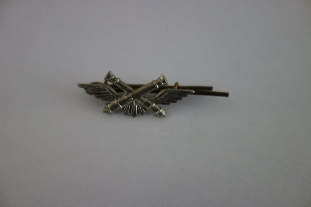 Insigne Belgische artillerie, Ophalen of Verzenden, Landmacht, Overige gebieden, Embleem of Badge