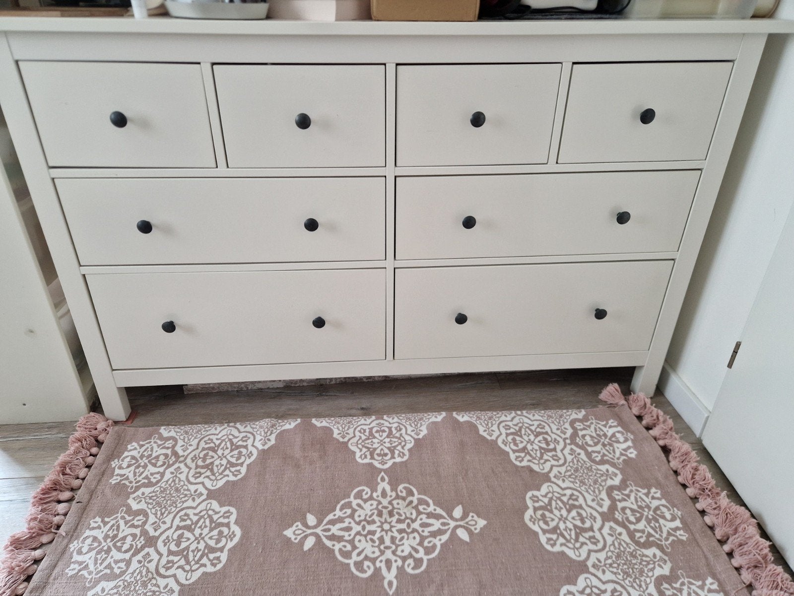 Hemnes ladekast ikea commode, 5 laden of meer, Ophalen of Verzenden, Zo goed als nieuw, Minder dan 100 cm