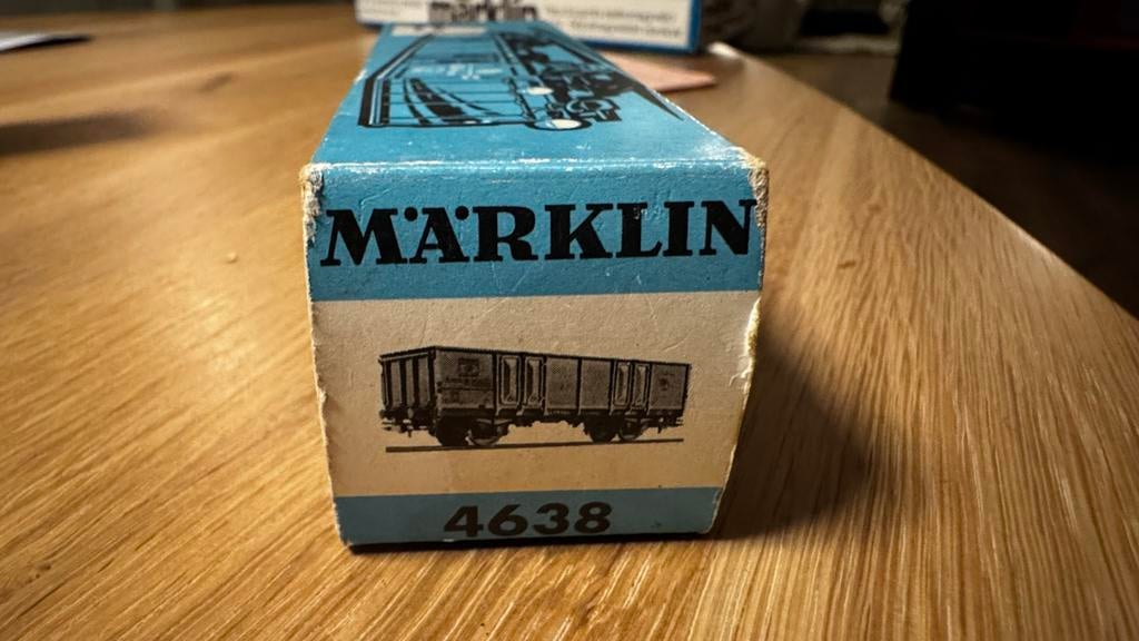 Märklin H0 4638 Gesloten Goederenwagon, Hobby en Vrije tijd, Modeltreinen | H0, Wisselstroom, Gebruikt, Wagon, Ophalen of Verzenden