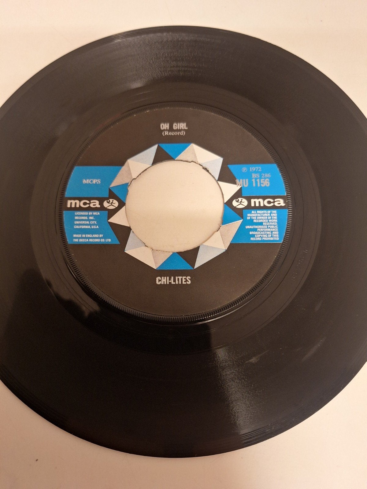 Chi Lites - Oh Girl, 1972. BeeBop., Verzenden, Overige genres