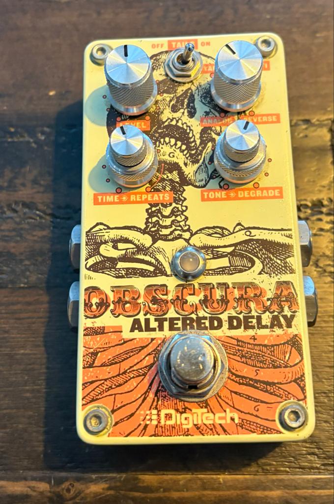 DigiTech Obscura Altered Delay Pedaal met taptempo, Muziek en Instrumenten, Effecten, Ophalen of Verzenden, Gebruikt, Delay of Echo