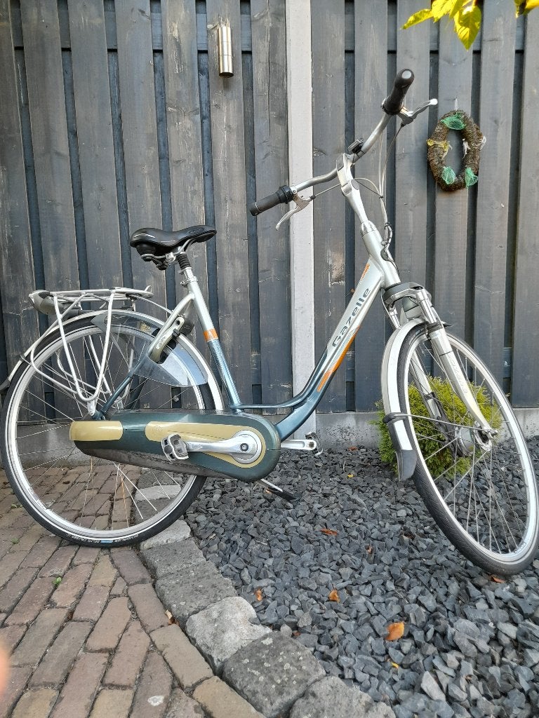 Te koop: Gazelle fiets met versnellingen, Ophalen, 53 tot 56 cm, Versnellingen, Zo goed als nieuw