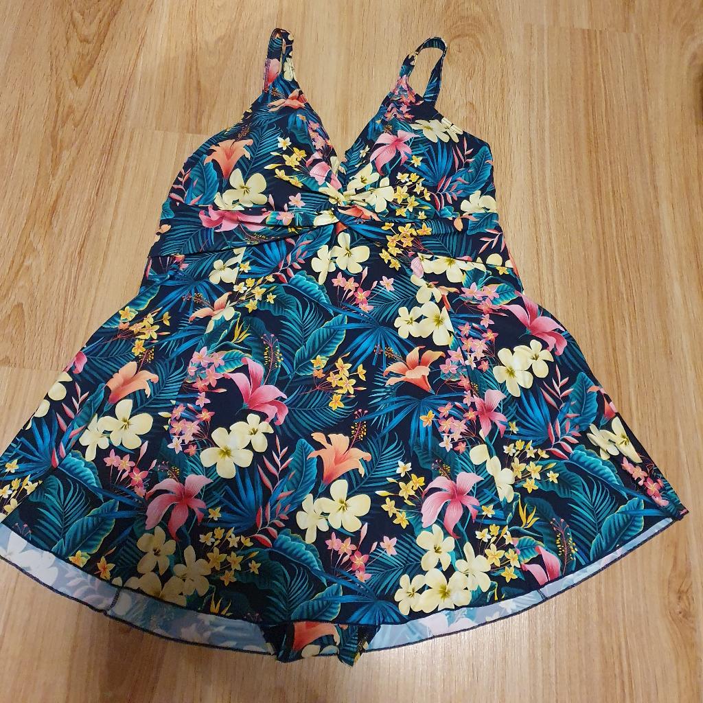 NIEUW. Prachtige 1-delig tankini van Paprika mt.5 (52)., Kleding | Dames, Grote Maten, Overige kleuren, Verzenden, Nieuw, Lingerie of Zwemkleding