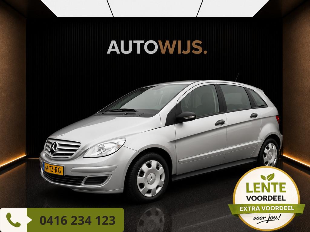 Mercedes-Benz B-klasse 200|AUT|NL AUTO|XENON|TREKHAAK|AIRCO, Gebruikt, Zwart, 4 cilinders, 1290 kg