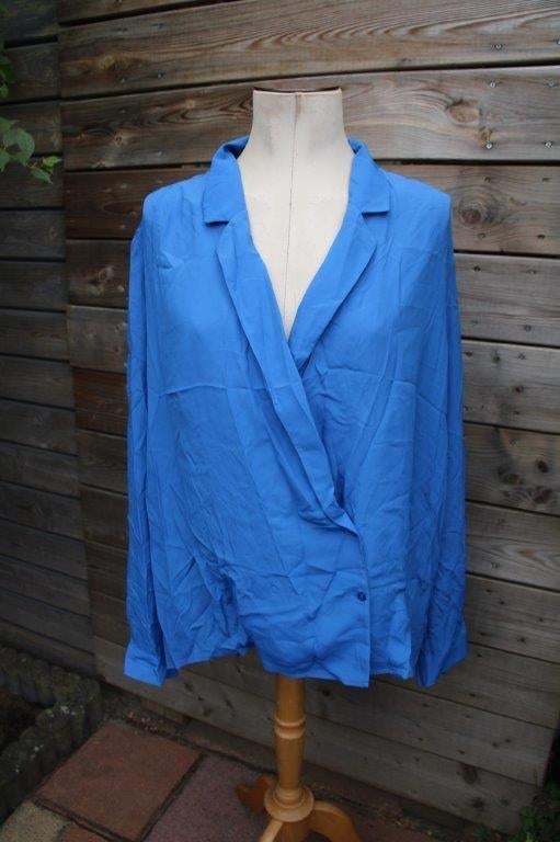 Tuniek blauw Claudia Strater mt 46 Vaste prijs, Blauw, Maat 46/48 (XL) of groter, Ophalen of Verzenden, Zo goed als nieuw
