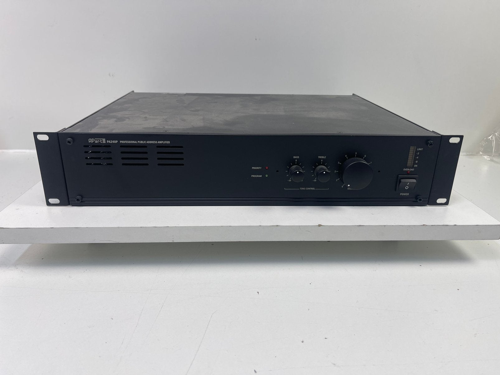 APART PA240P Eindversterker 240Watt 100Volt Norm€825,00 TOP, Ophalen, Zo goed als nieuw, Audio
