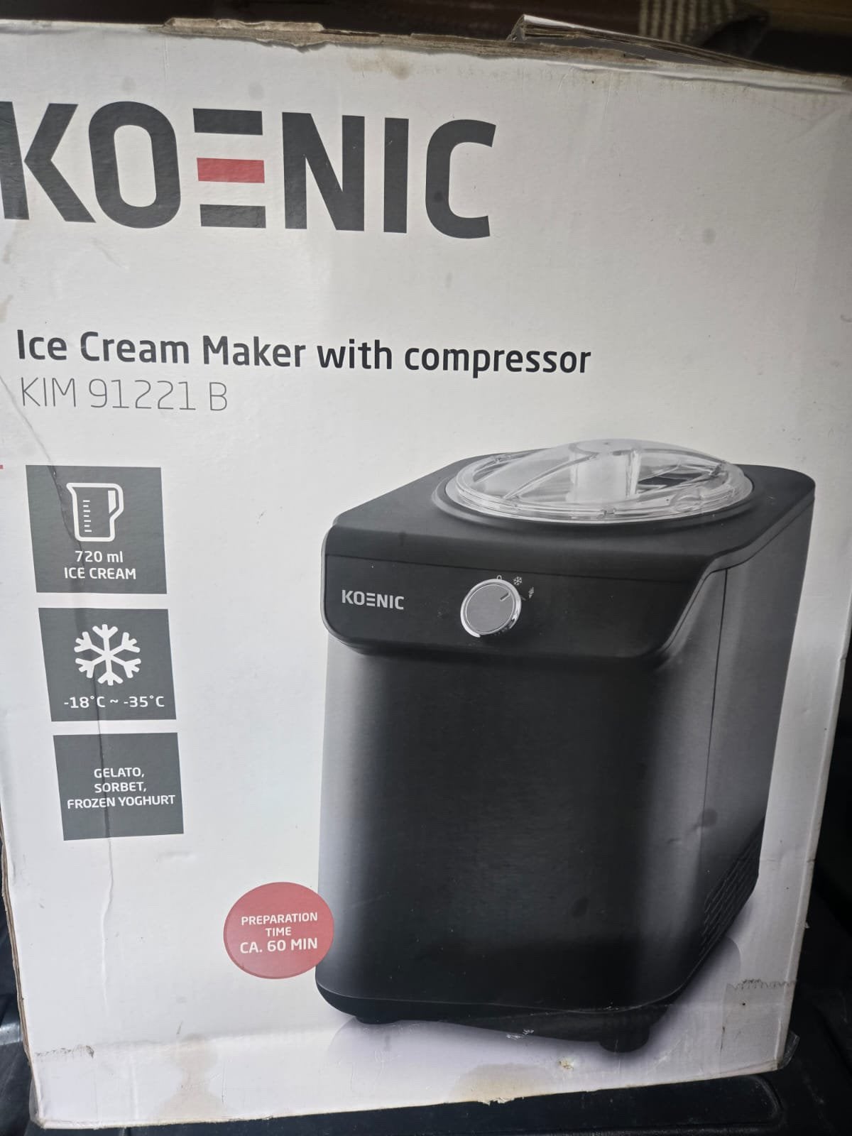 Ice cream maker, Ophalen, Zo goed als nieuw, Blender