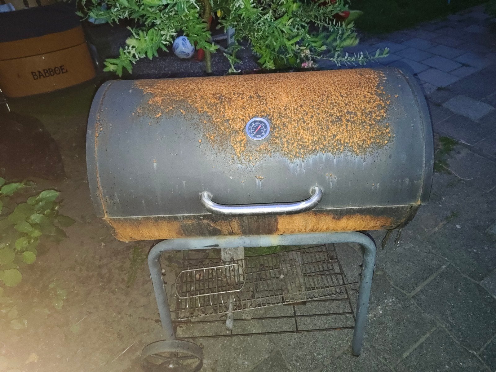 Barbecue (bbq), Ophalen, Gebruikt