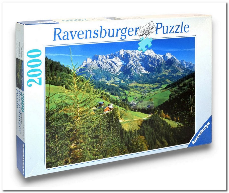 Austrian Valley - Ravensburger - 2000 Stukjes, Ophalen of Verzenden, Meer dan 1500 stukjes, Zo goed als nieuw, Legpuzzel