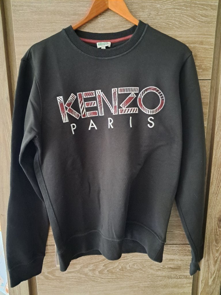 Te koop kenzo heren sweater, Ophalen, Zo goed als nieuw, Maat 48/50 (M), Zwart