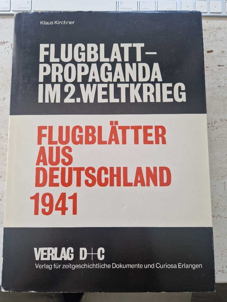 Flugblatt propaganda band 10 Klaus Kirchner, Ophalen of Verzenden, Nederland, Boek of Tijdschrift