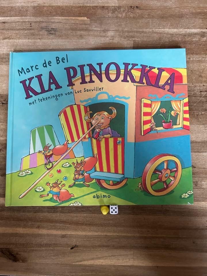 Kia Pinokkia, Boeken, Kinderboeken | Kleuters, Zo goed als nieuw, Fictie algemeen, 5 of 6 jaar, Jongen of Meisje, Voorleesboek