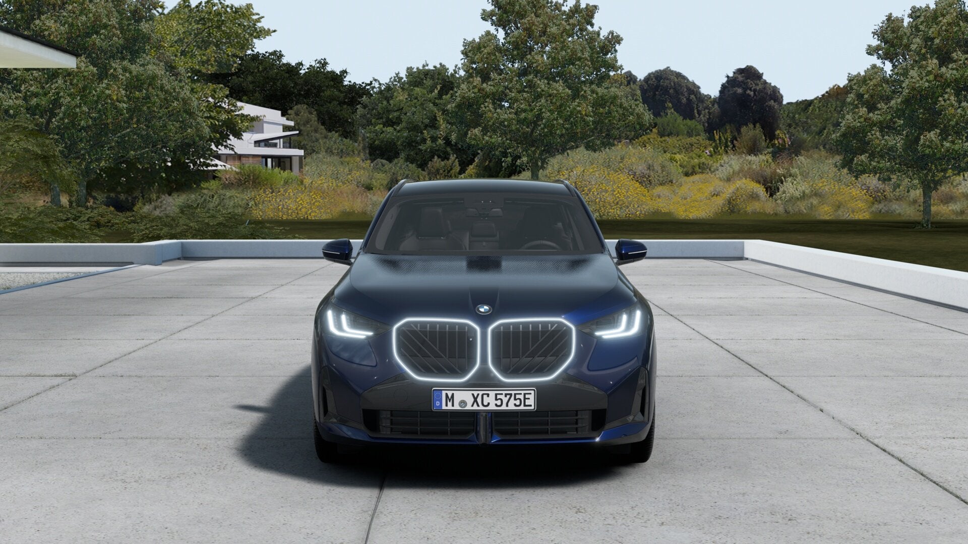 BMW X3 30e xDrive M Sport Automaat / Trekhaak / Panoramadak, Auto's, Automaat, Zwart, 4 cilinders, Blauw
