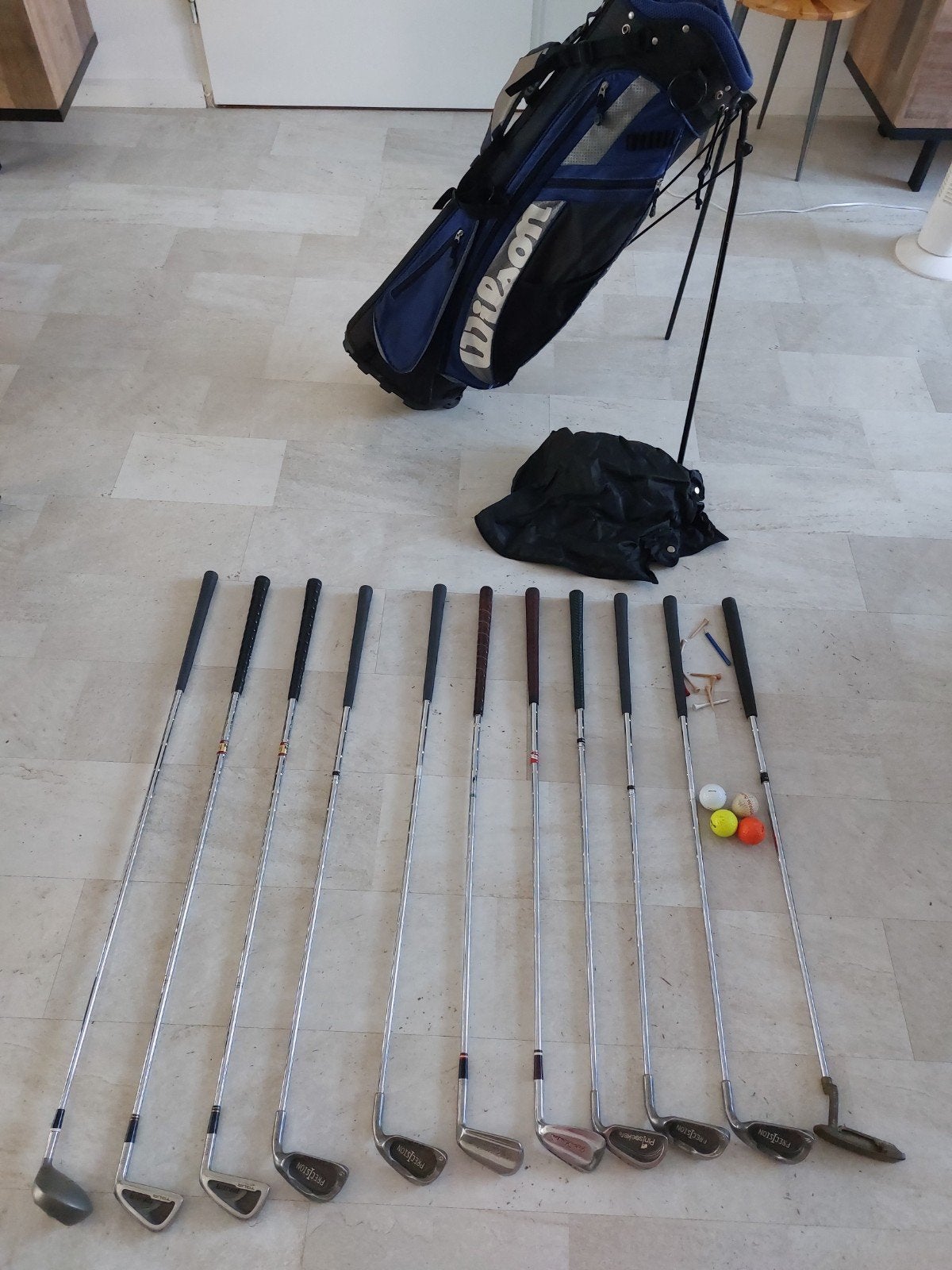 complete golfset heren rechtshandig ijzers, Sport en Fitness, Golf, Ophalen, Gebruikt, Set, Overige merken