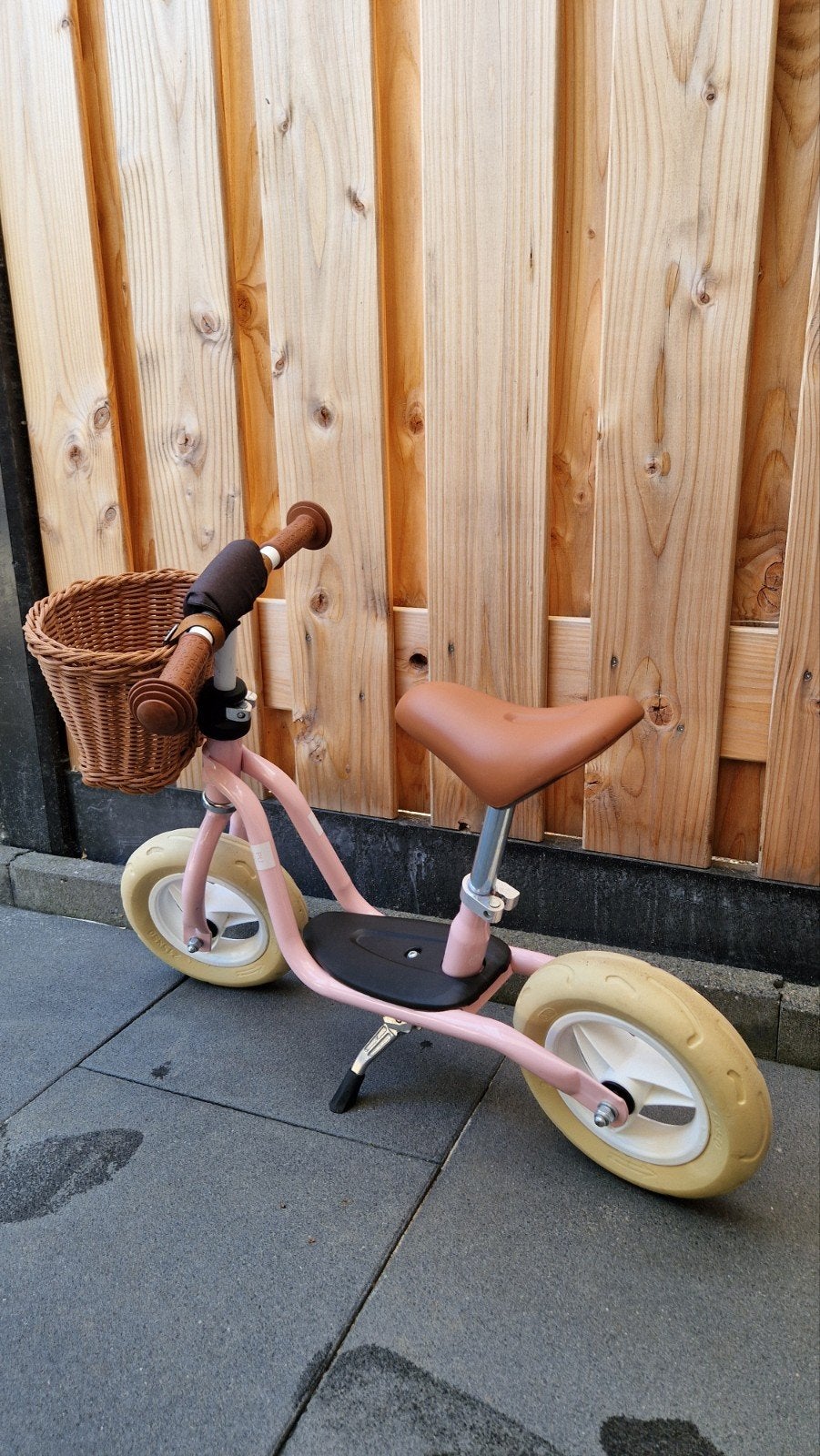 Puky loopfiets classic roze, Ophalen, Zo goed als nieuw, Loopfiets