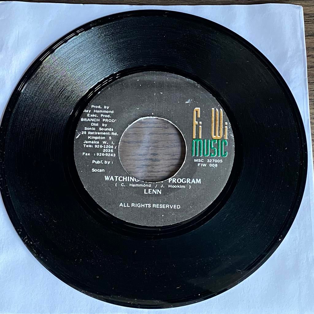 Lenn / Danny Maestro - Watching Program / Firehouse 7 inch, Ophalen of Verzenden, Gebruikt, Wereldmuziek