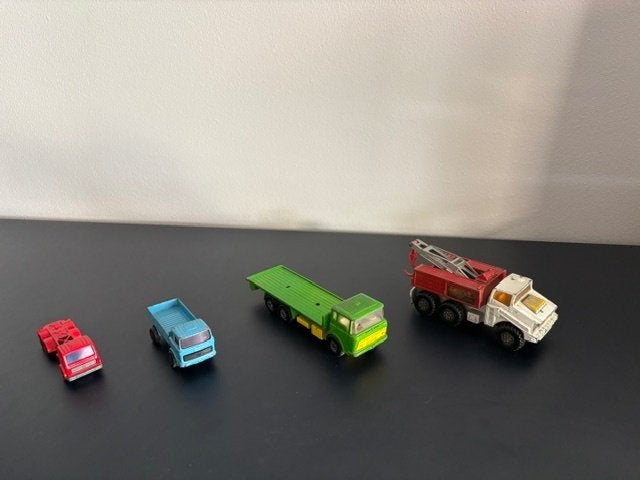 Matchbox trucks (jaren 70), Ophalen of Verzenden, Gebruikt, Bus of Vrachtwagen