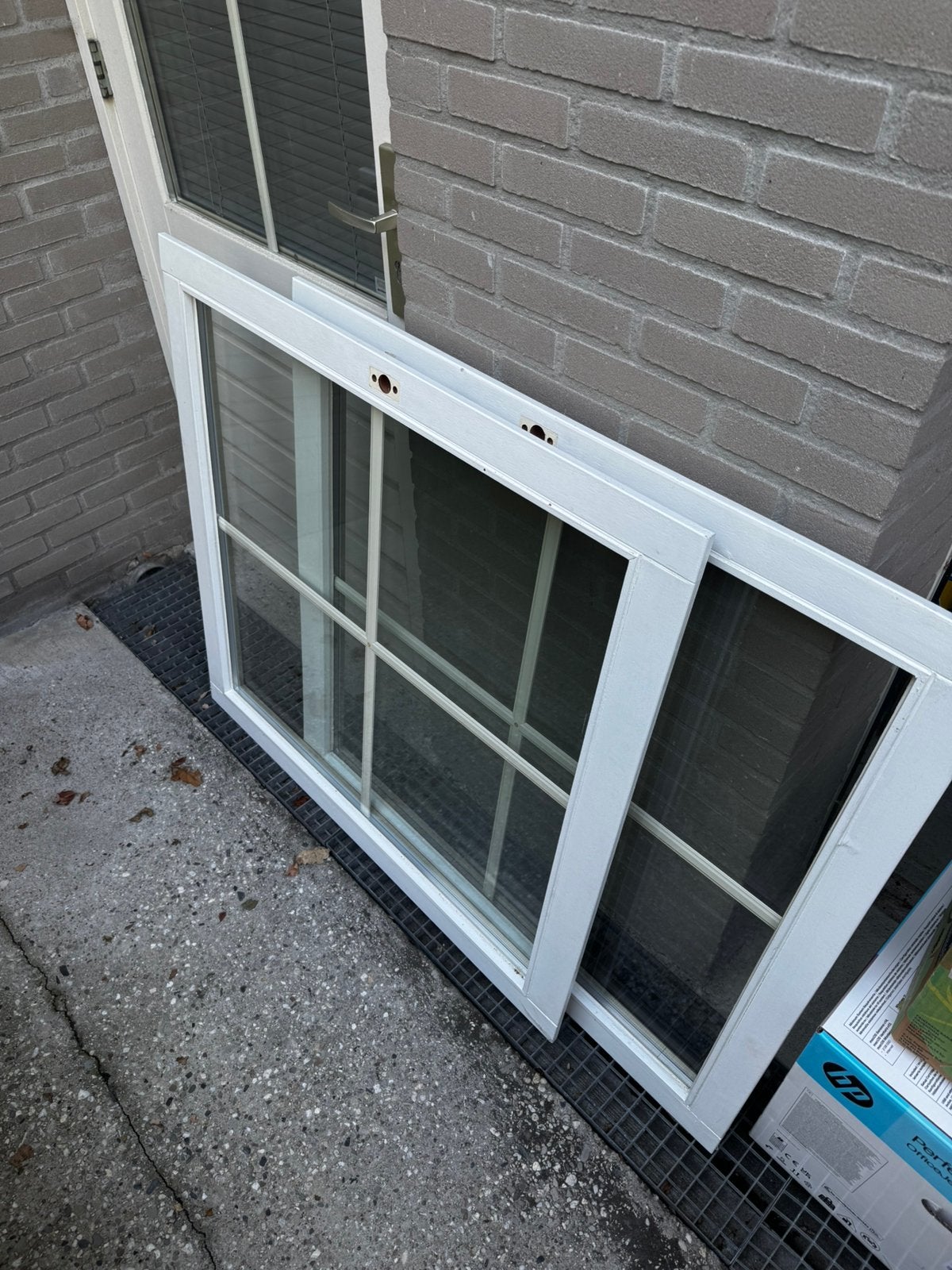 2 dubbelglas kozijnen 110 bij 105 cm, Doe-het-zelf en Verbouw, Kozijnen en Schuifpuien, Ophalen, Raamkozijn, Zo goed als nieuw