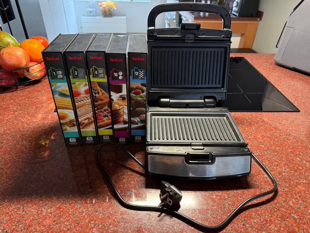 Tefal Snack Collection Multi-apparaat met 5 platen, Ophalen