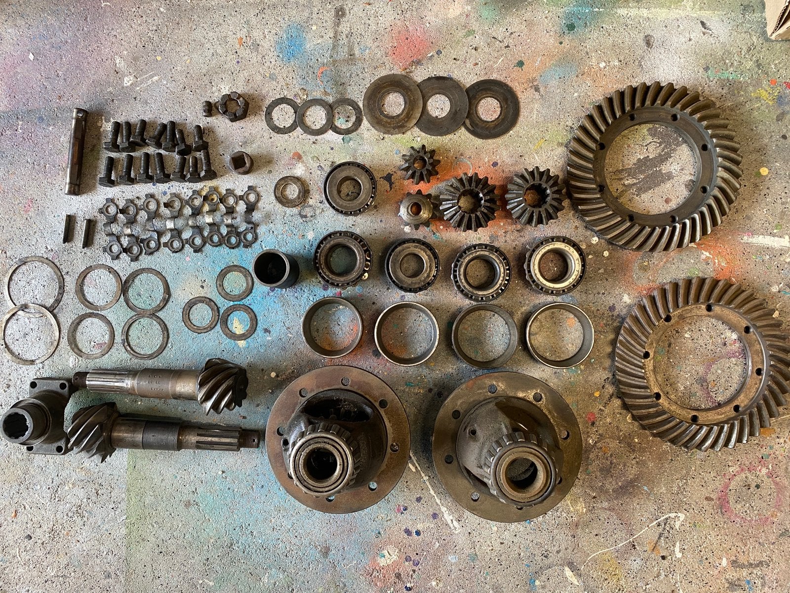 Willys MB/Ford GPW differentieel parts, Ophalen of Verzenden, Overige soorten, Amerika