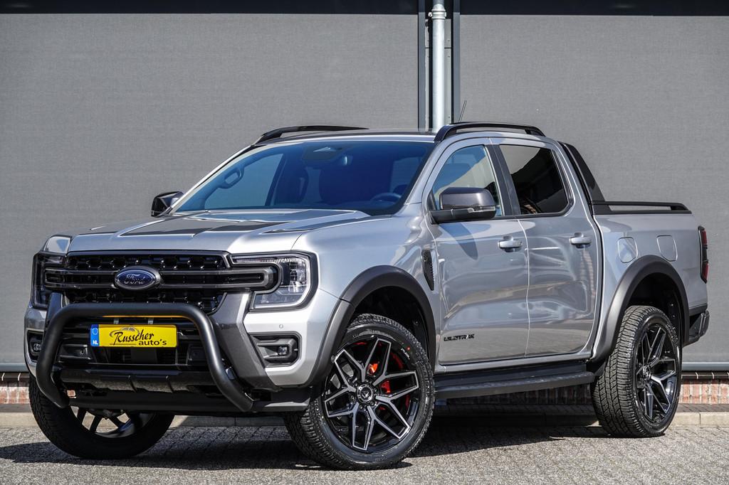 Ford Ranger Wildtrak 2.3PHEV 280Pk Aut. | Plug In Hybride |, Auto's, Ford, Automaat, Adaptive Cruise Control, Gebruikt, Zwart