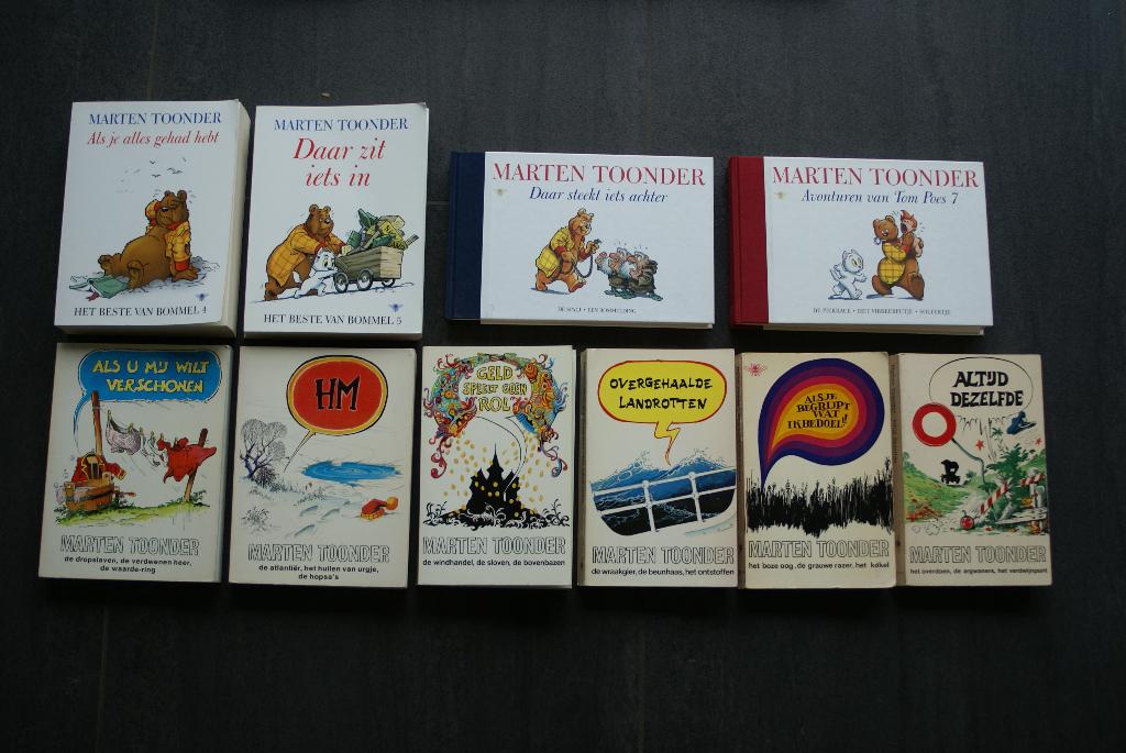 MARTEN TOONDER... verschillende boeken, Meerdere stripboeken, Ophalen of Verzenden, Zo goed als nieuw, Maarten Toonder